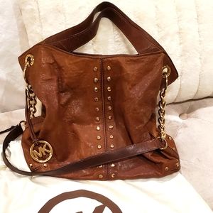 Michael Kors Brown Hobo Bag